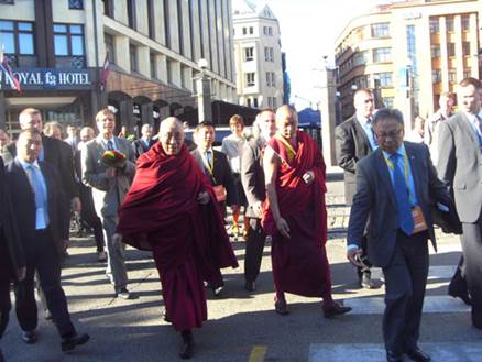 Dalai Lama's visit to Riga